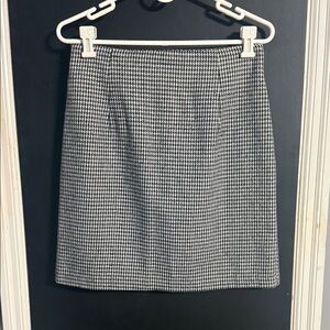 Best American Clothing Co Vintage Wool Blend Houndstooth Pencil Skirt Size: 11